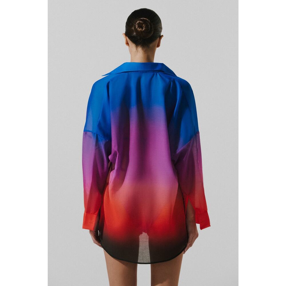NWT Baobab Lulu Shirt in Northern Lights Size Small - Picture 2 of 6